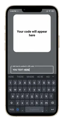 QR Code Generator - QR Code - Text to QR Code Gene android App screenshot 1