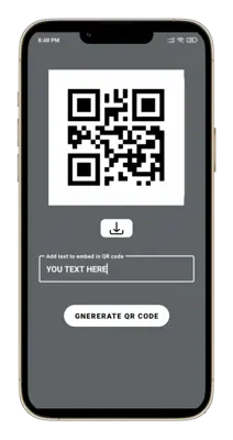 QR Code Generator - QR Code - Text to QR Code Gene android App screenshot 2